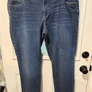 Kut from the Kloth Medium Wash Skinny Jeans, 16W